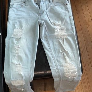 Express - Stretchy jeans with distress